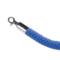 Pletené lano pro zahrazovací sloupek, 2 m, modrá